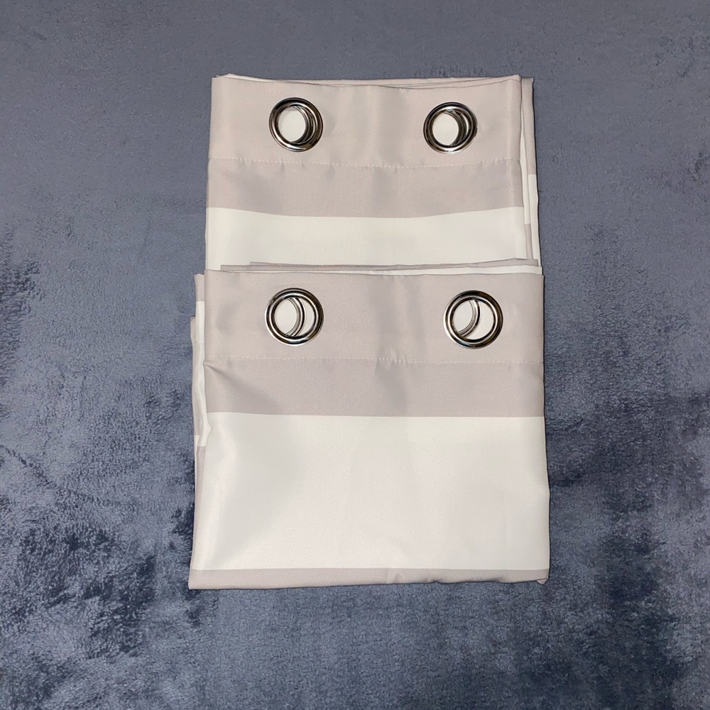 Set of 2 - 53” x 96” curtains